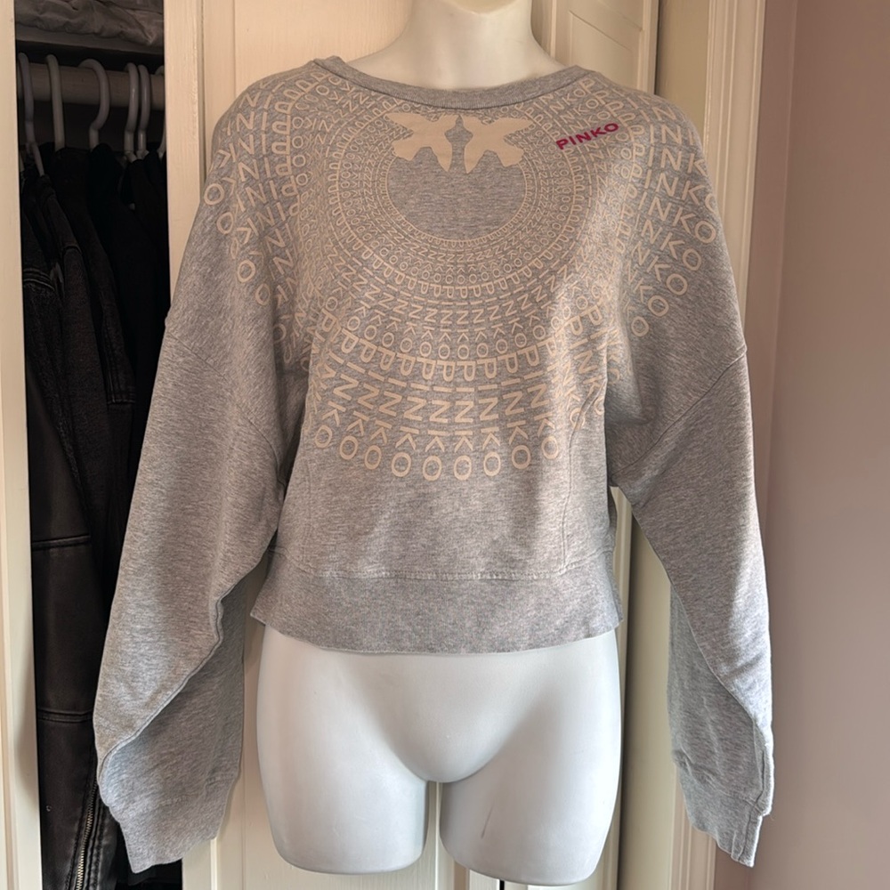 Pinko Logo Graphic Sweatshirt